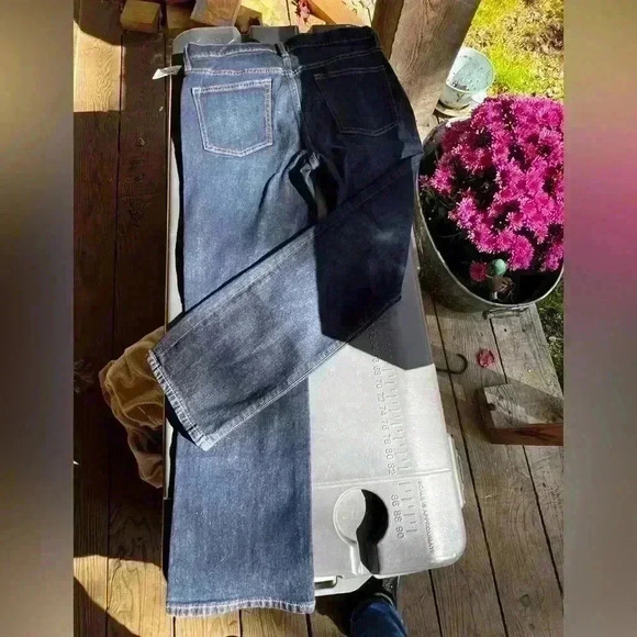 NWT Kids Sz 12 Plus Boot Cut Built In Flex Denim Jeans By Old Navy - Picture 2 of 5